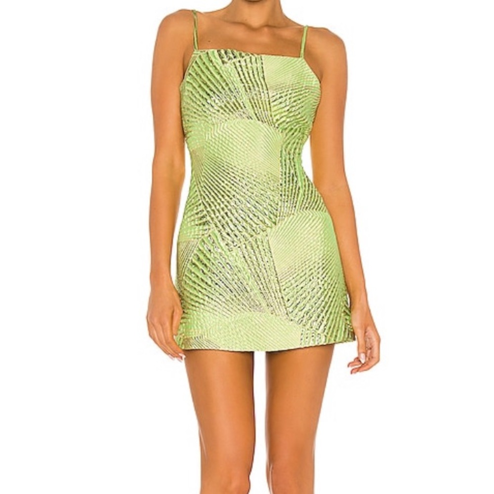 Logan Dress in Lime by The Bar. Purchased on revolve.com for $325. Size 4